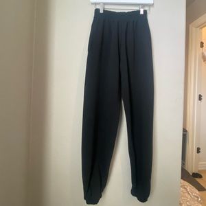 Black joggers - size S